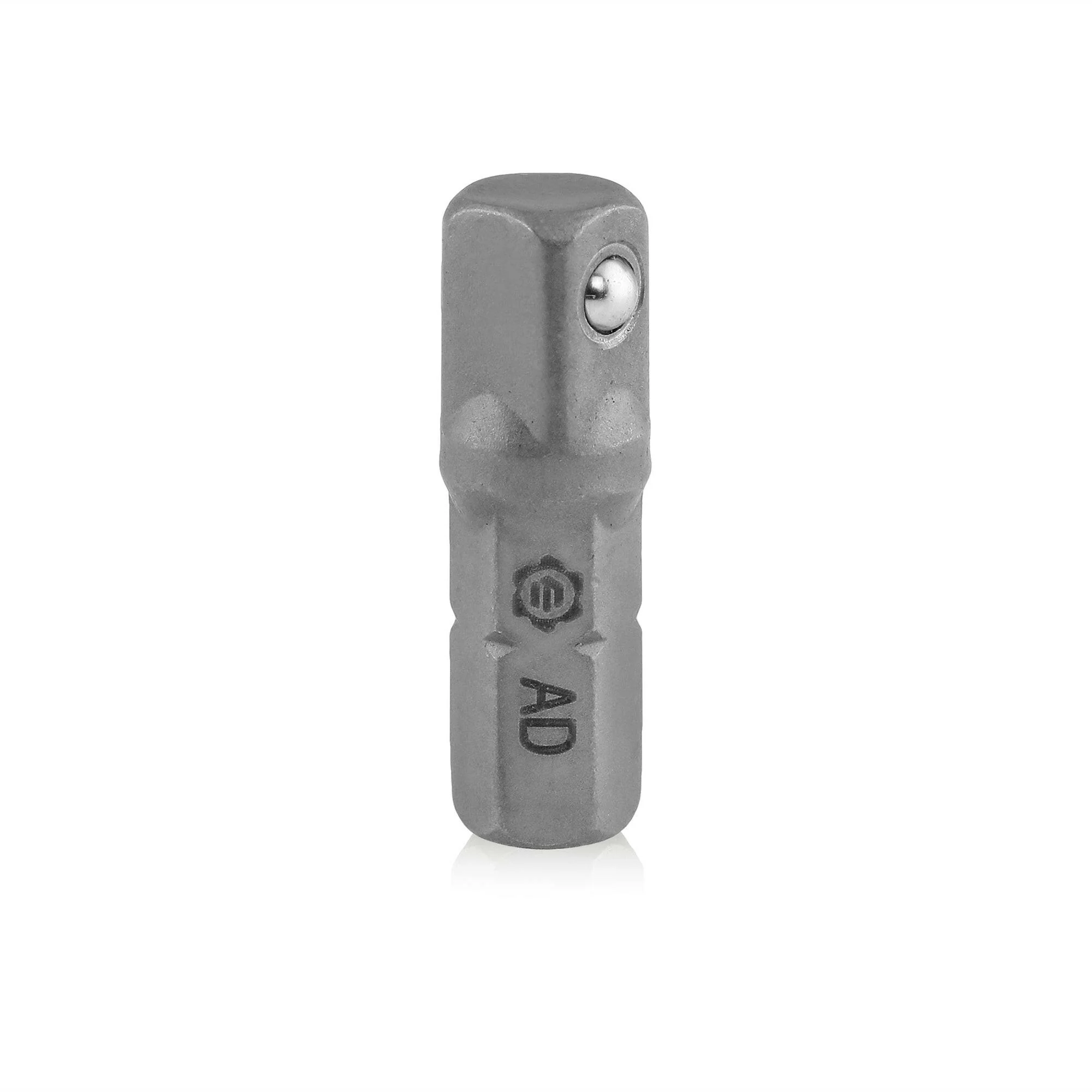 1/4" Hex Drive Male Bit to 1/4" Dr Square Male Bit Adapter - 1"