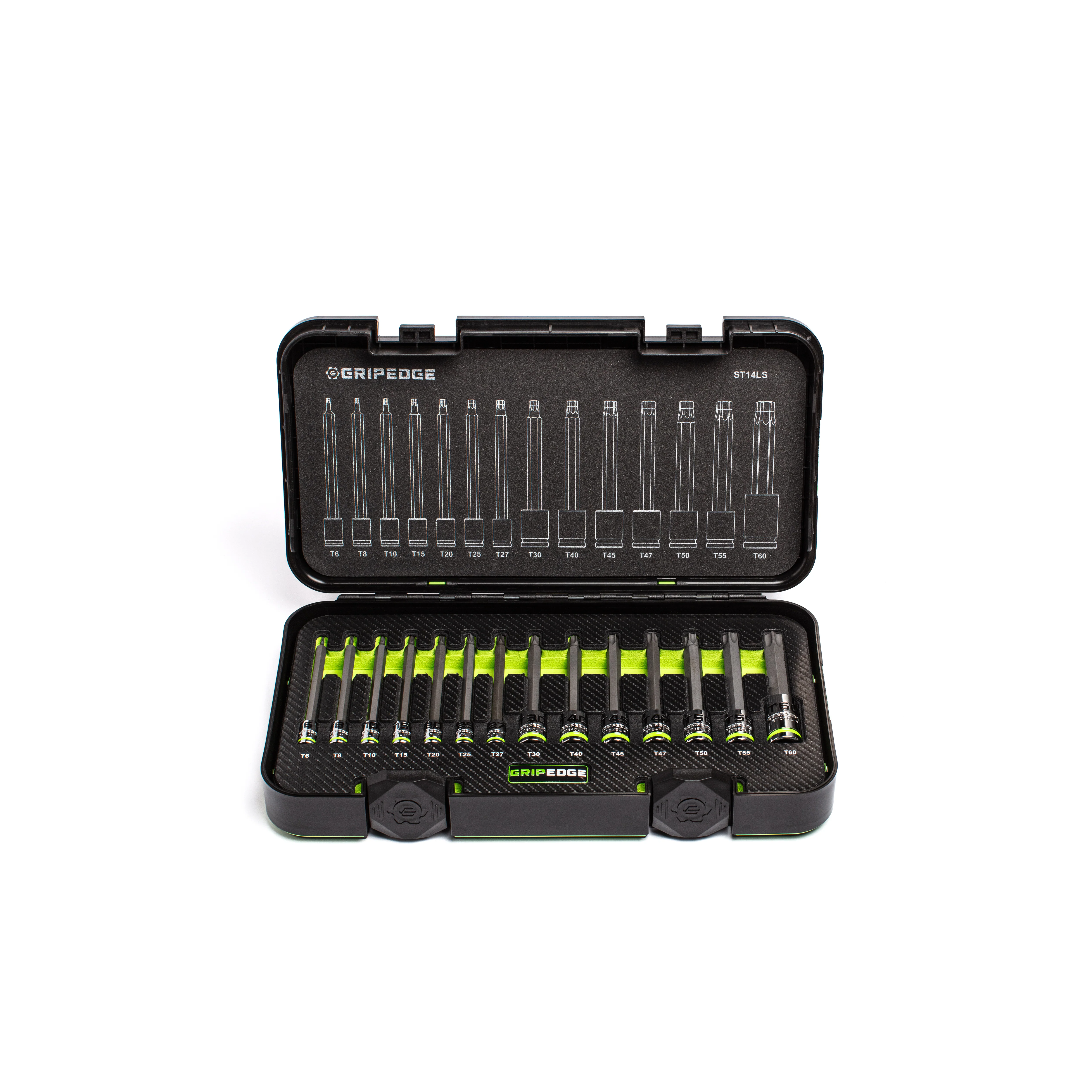 14-PC RPT Long Star Driver Set