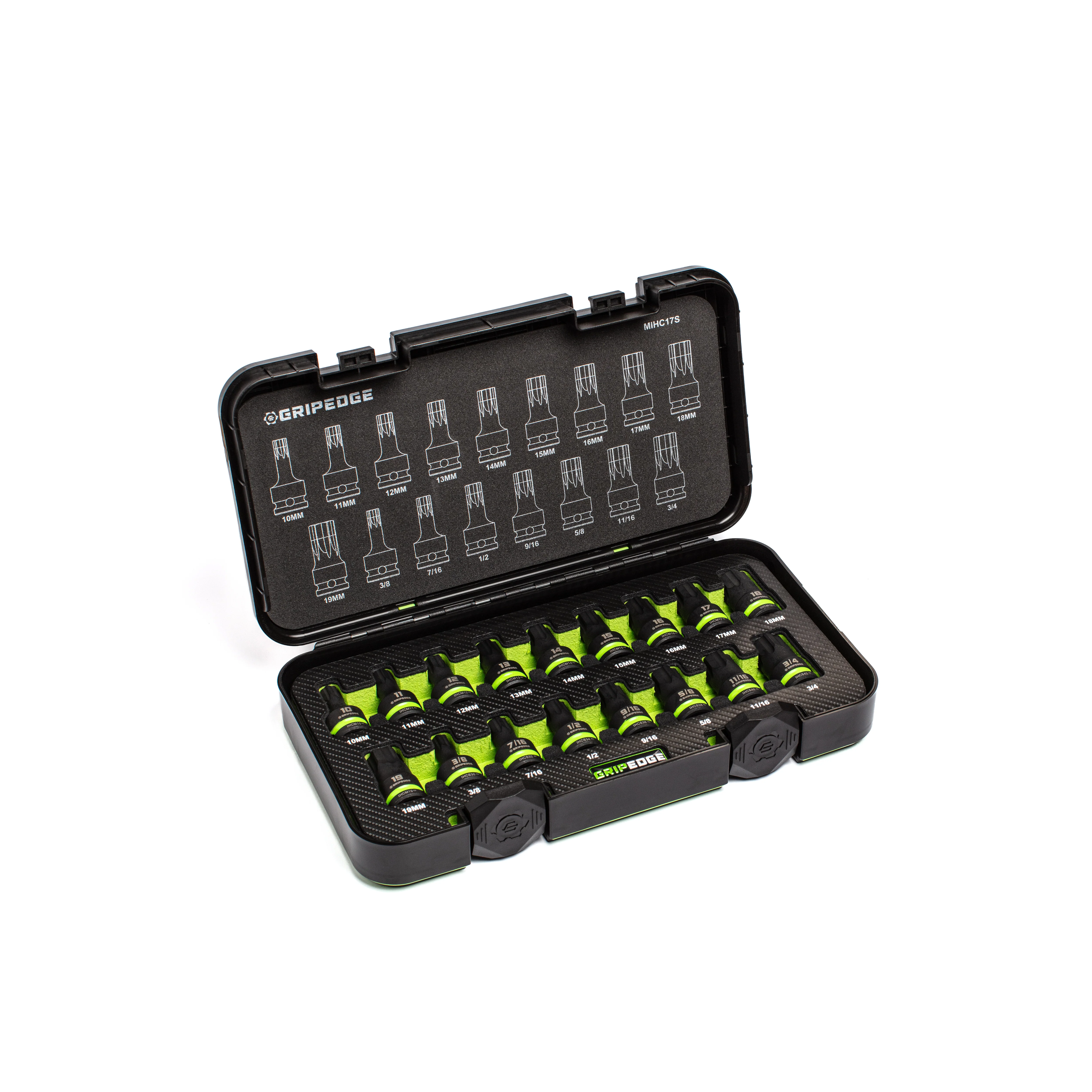 Master RPT 1/2" Drive Impact Hex set - 17-PC - Image 2