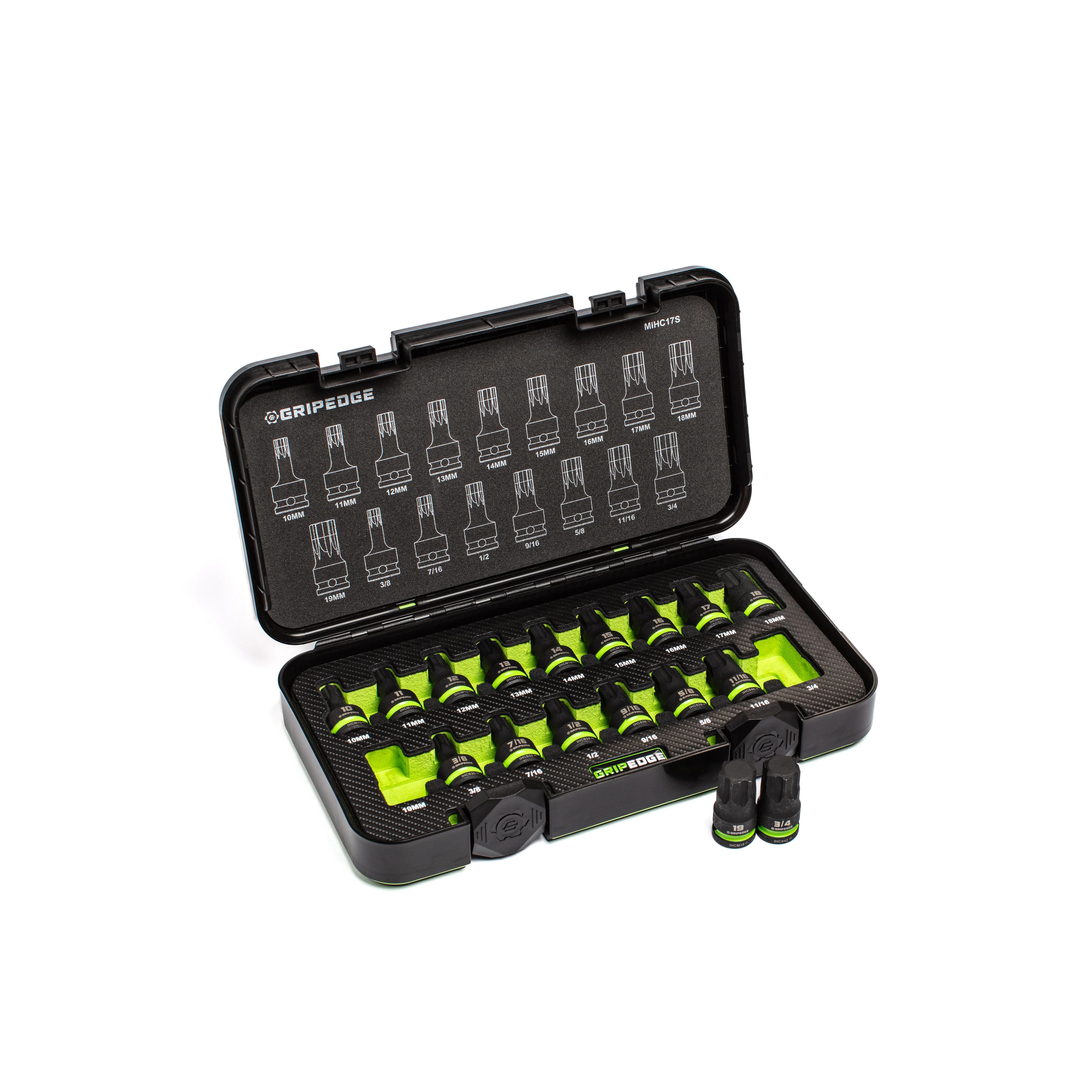 Master RPT 1/2" Drive Impact Hex set - 17-PC - Image 3
