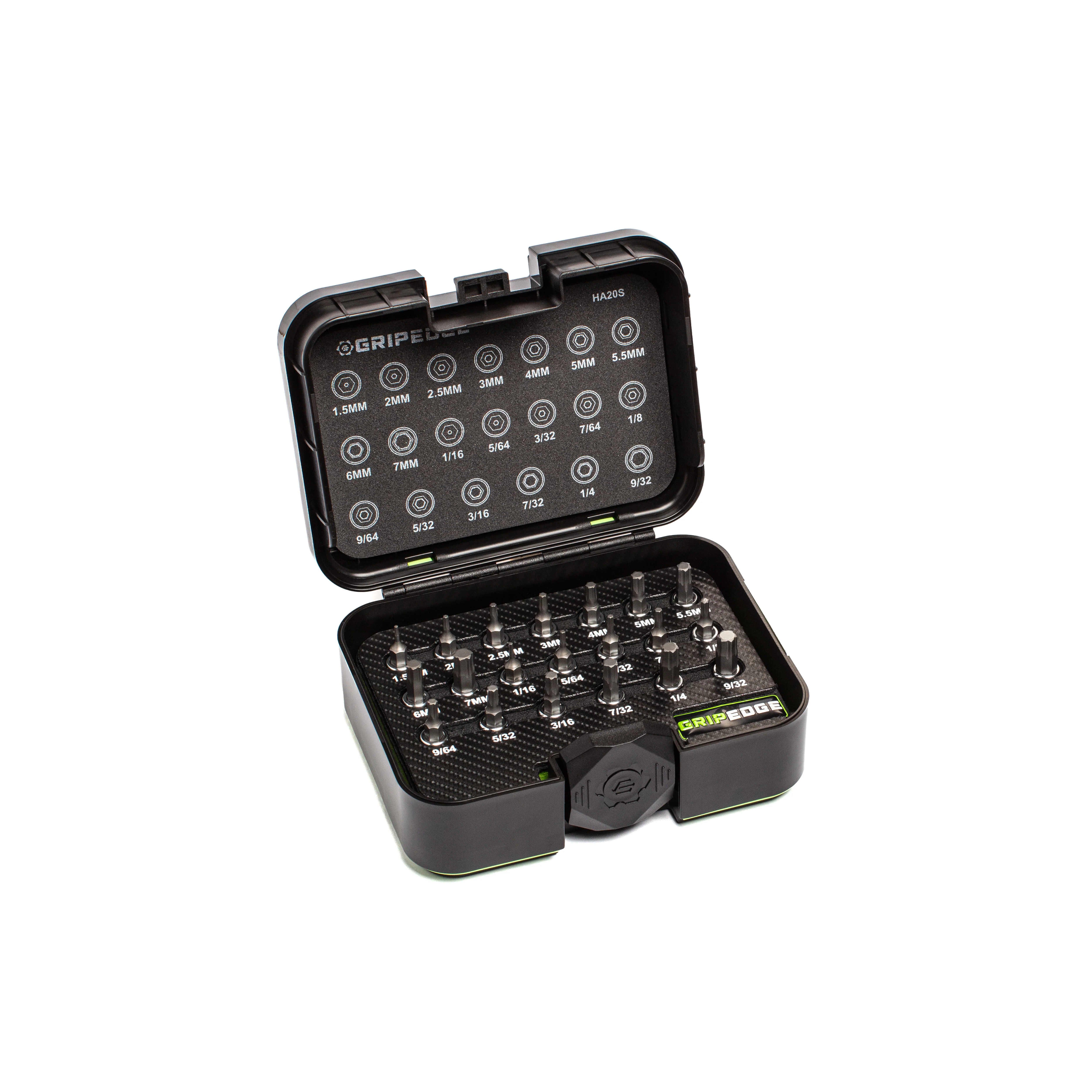 20-PC 1/4'' Drive Short Hex Driver Set - Image 2