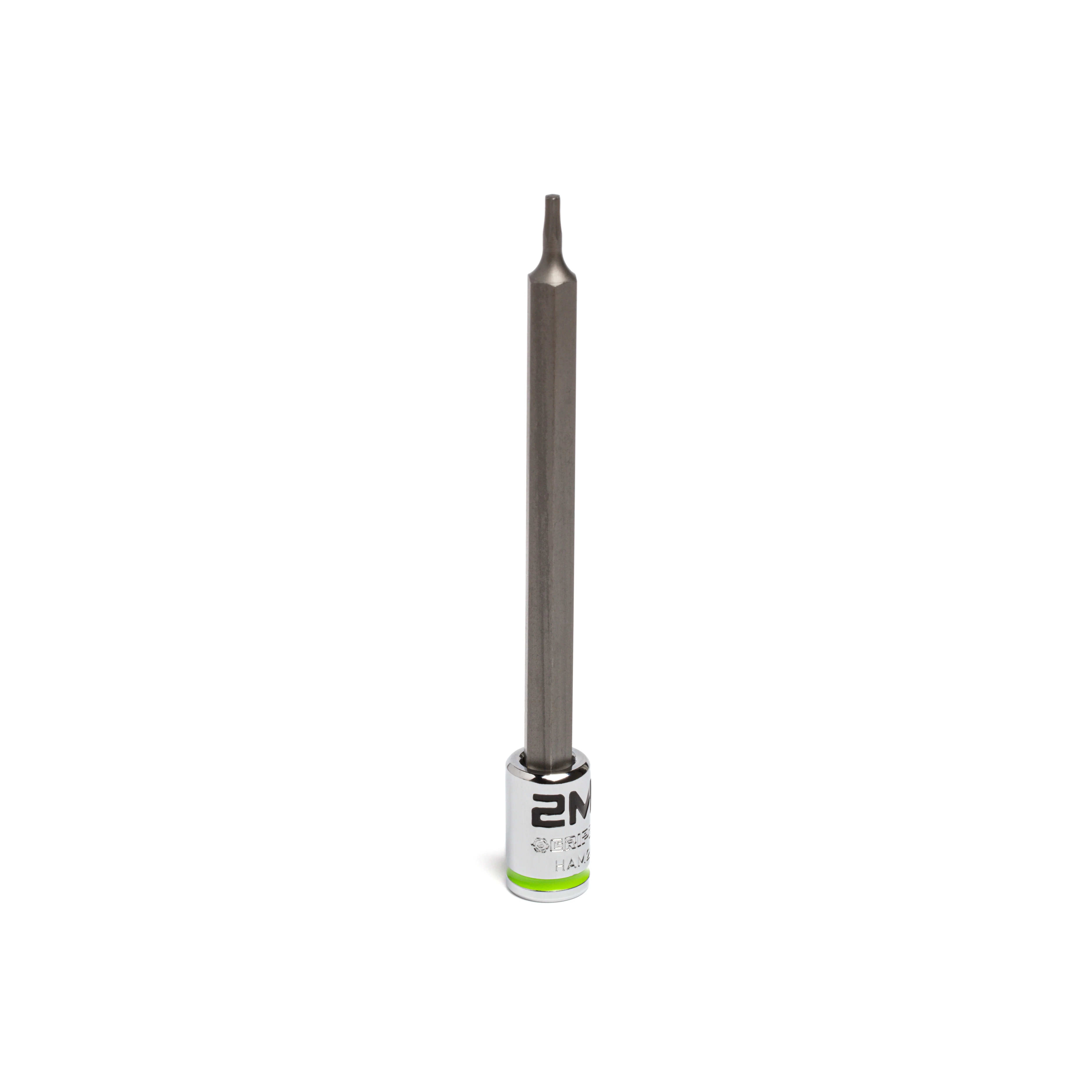 2mm - 1/4" Drive Long RPT Hex bit socket
