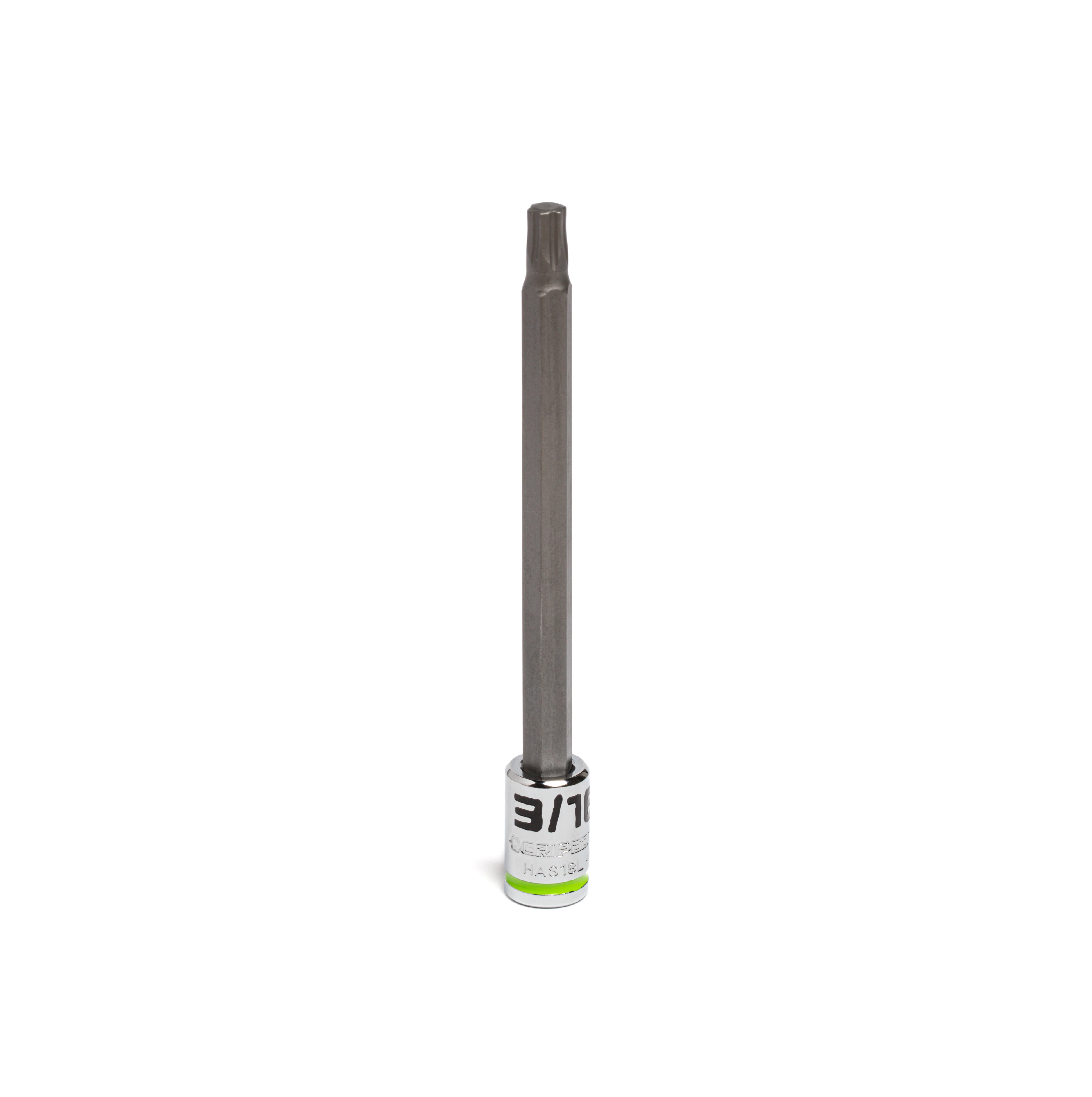 3/16" - 1/4" Drive Long RPT Hex bit socket