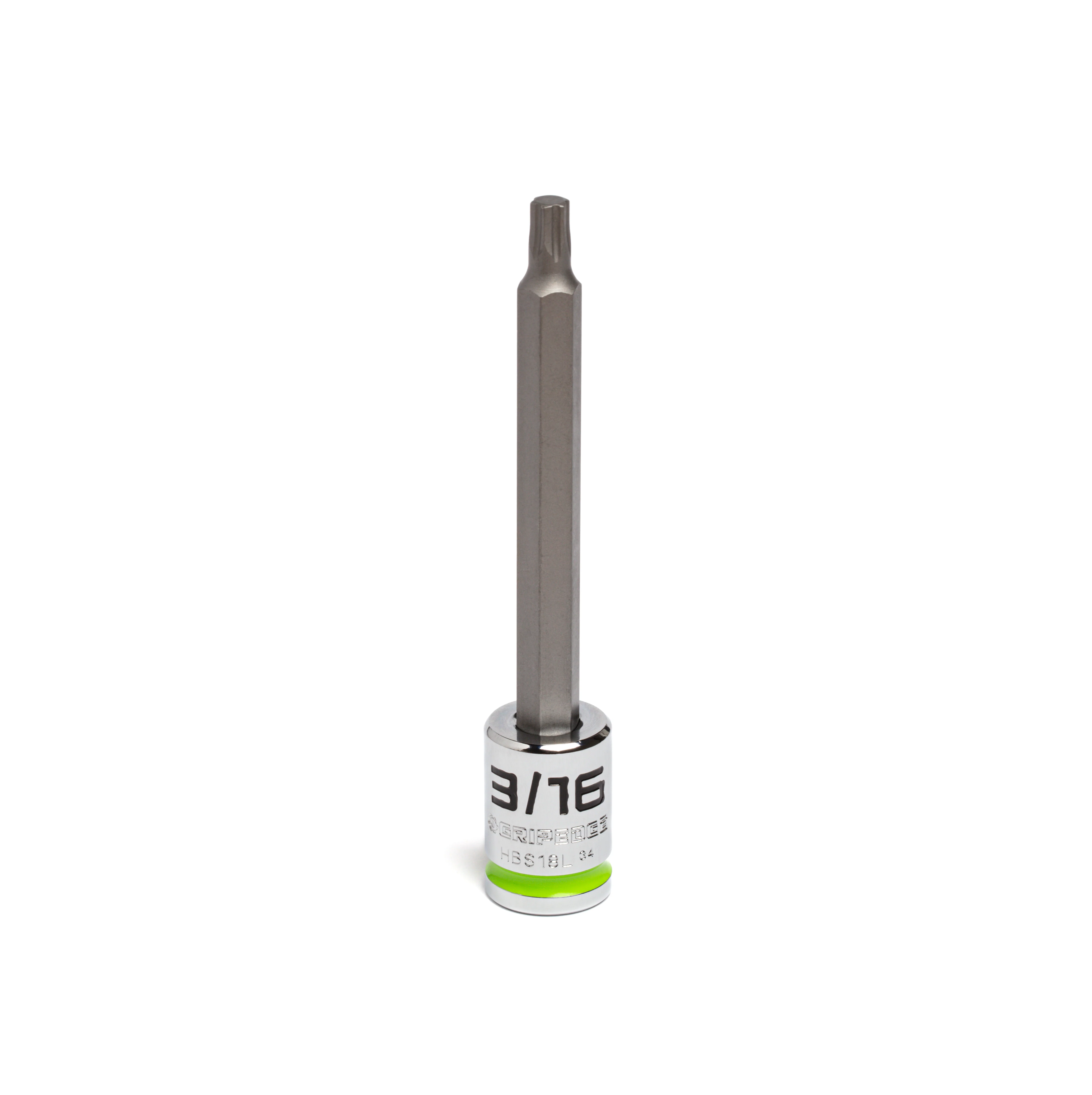 3/16" 3/8" Drive Long RPT Hex bit socket