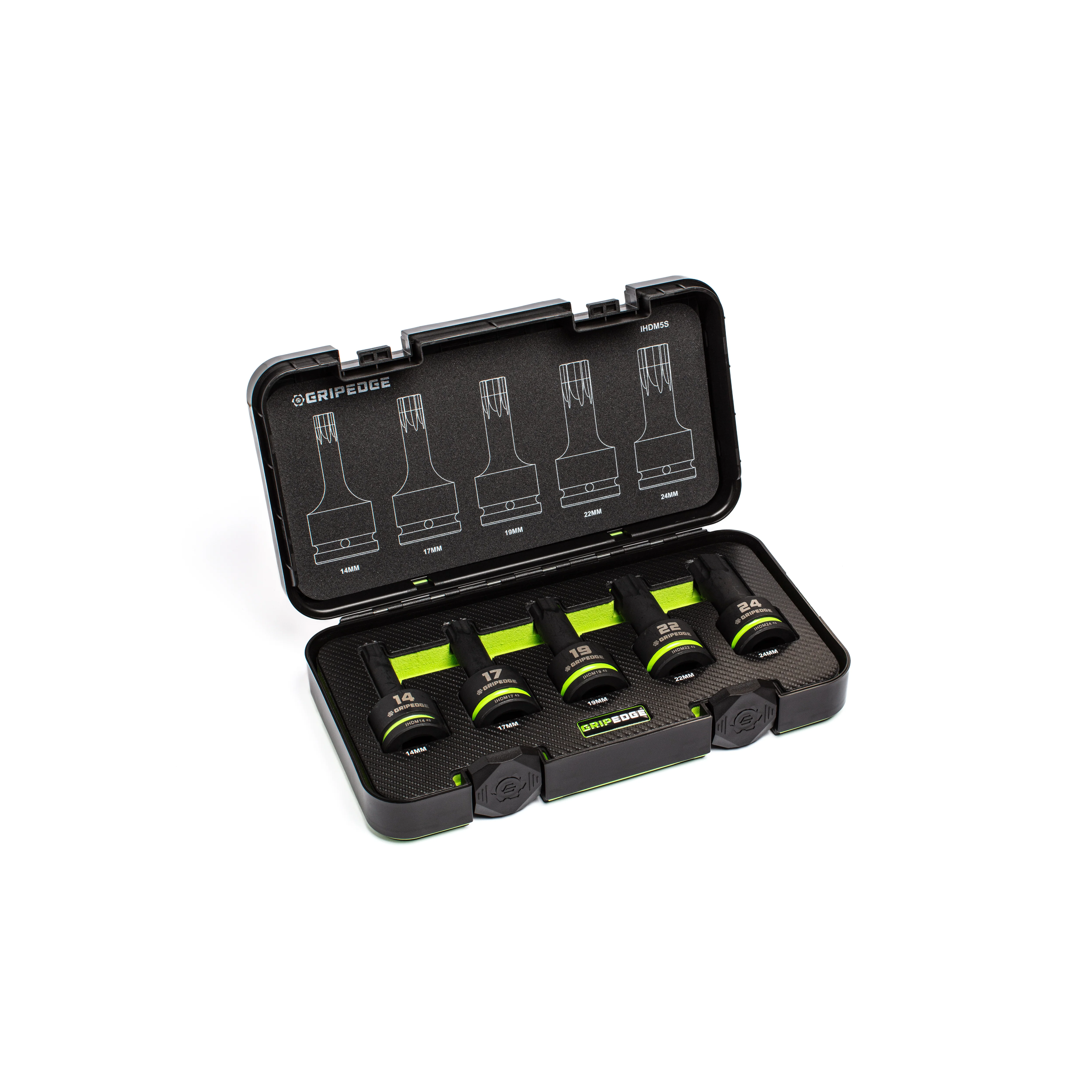 5-PC - Impact Metric RPT Hex Bit Socket - 3/4" Drive - Image 2