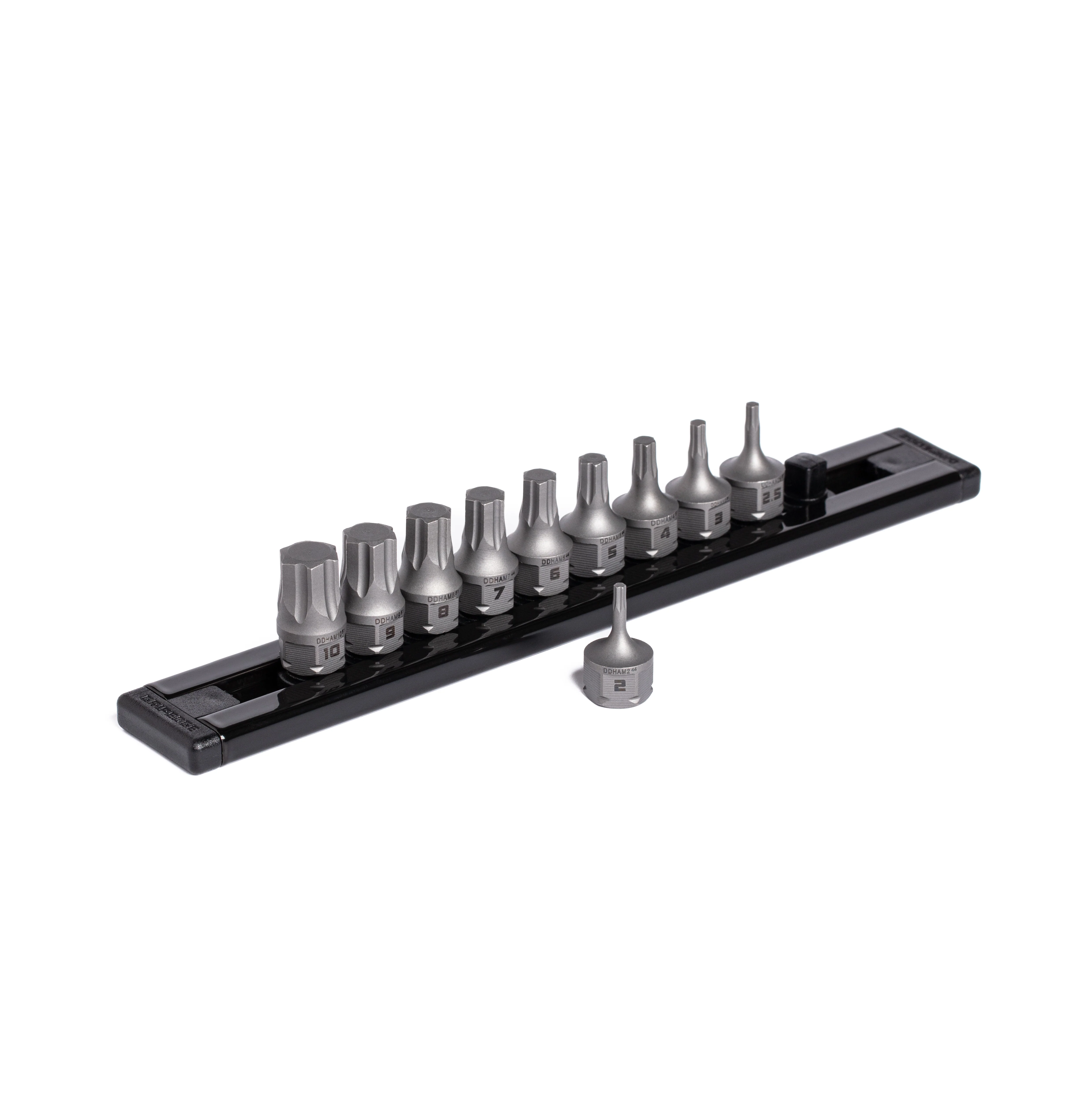 GripEdge | 10-PC RPT 1/4'' Drive Low-Profile Metric Hex Dual Action Driver Bit Set - Image 3