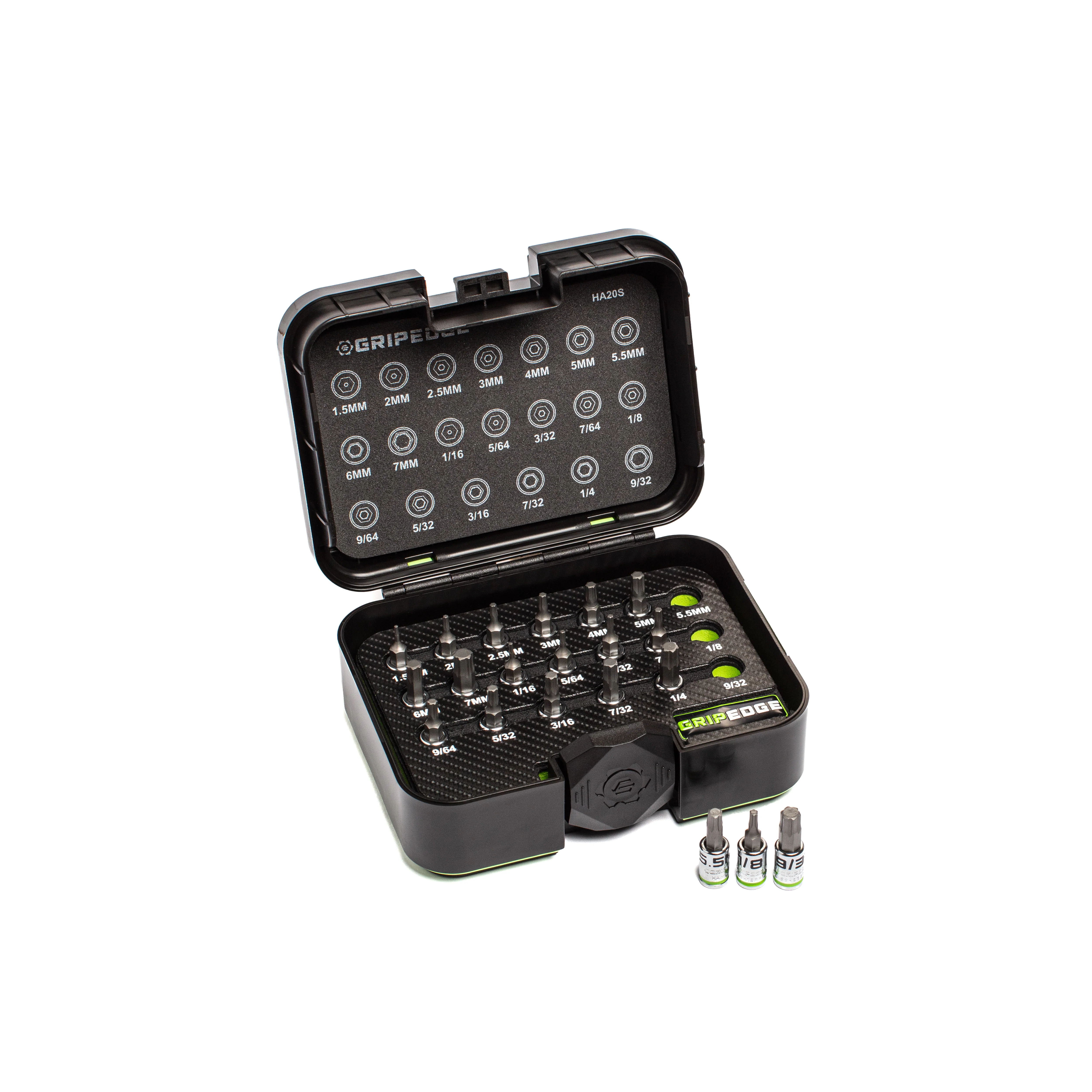 GripEdge | Ultimate RPT Hex Driver Bundle | 1/4" & 3/8" Drive + FREE 9-PC Star Driver Set - Image 2
