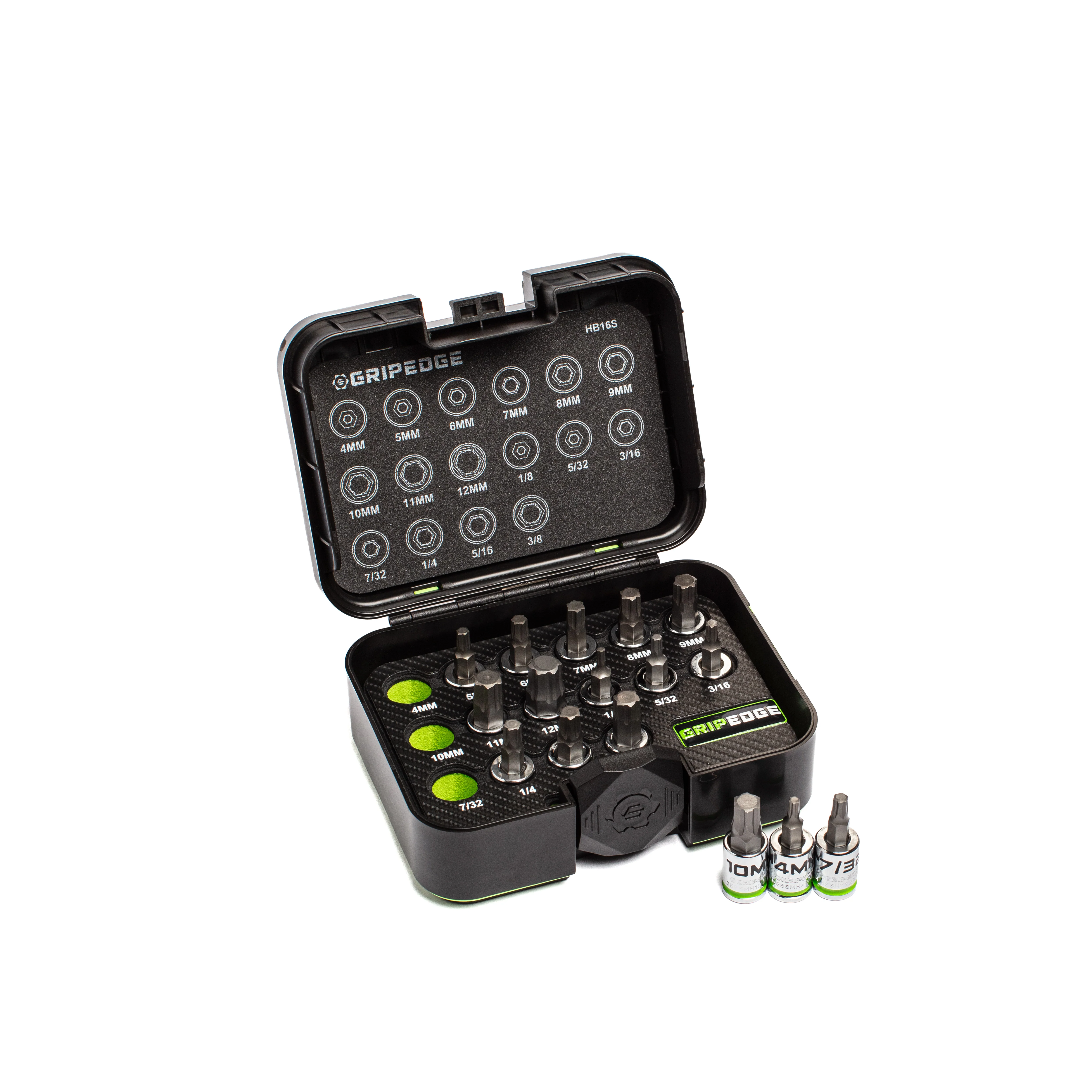 GripEdge | Ultimate RPT Hex Driver Bundle | 1/4" & 3/8" Drive + FREE 9-PC Star Driver Set - Image 3
