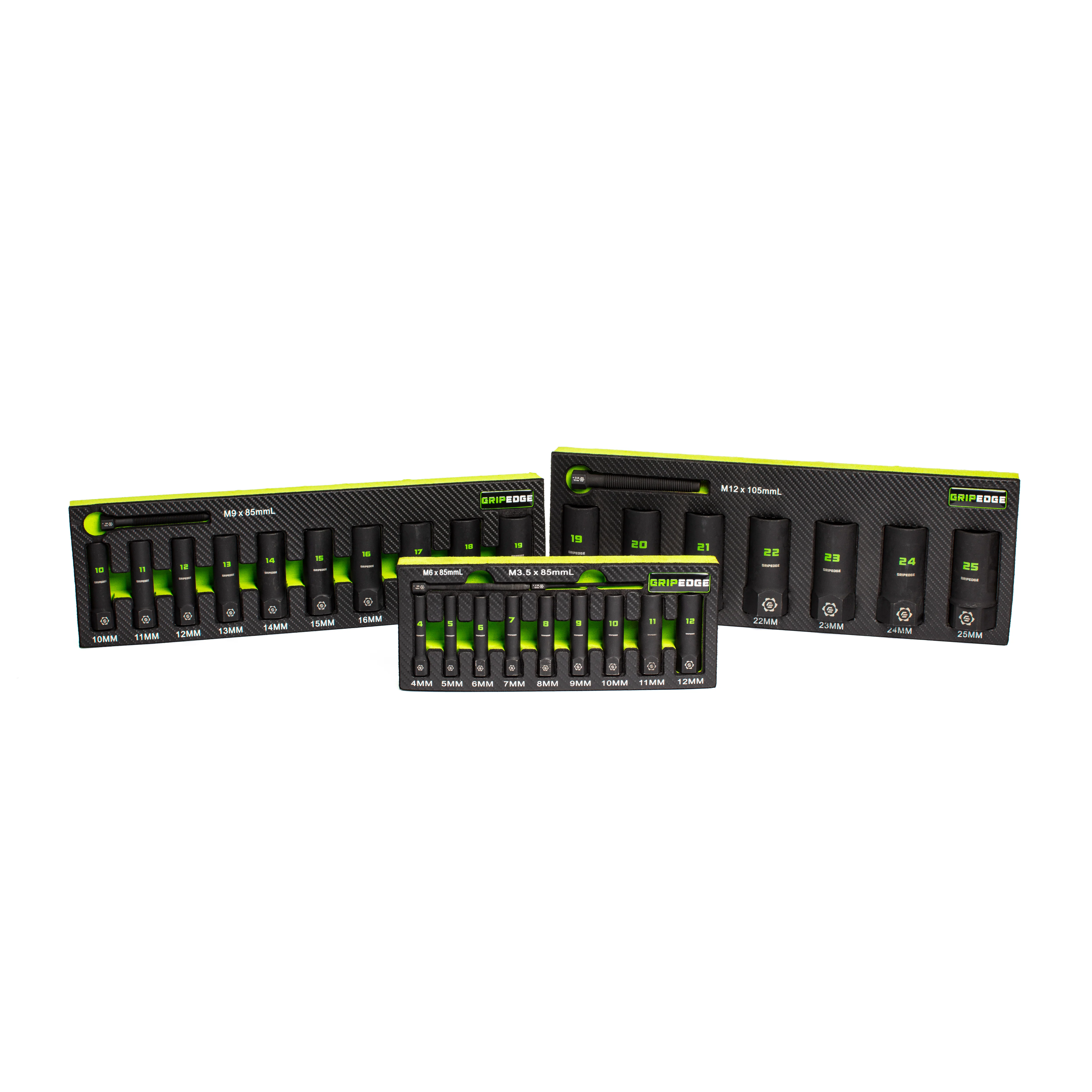 GripEdge | Ultimate Deep G-FORS Socket Extractor Bundle | Buy XBM10DS & XCM7DS & Get XAM9DS Free
